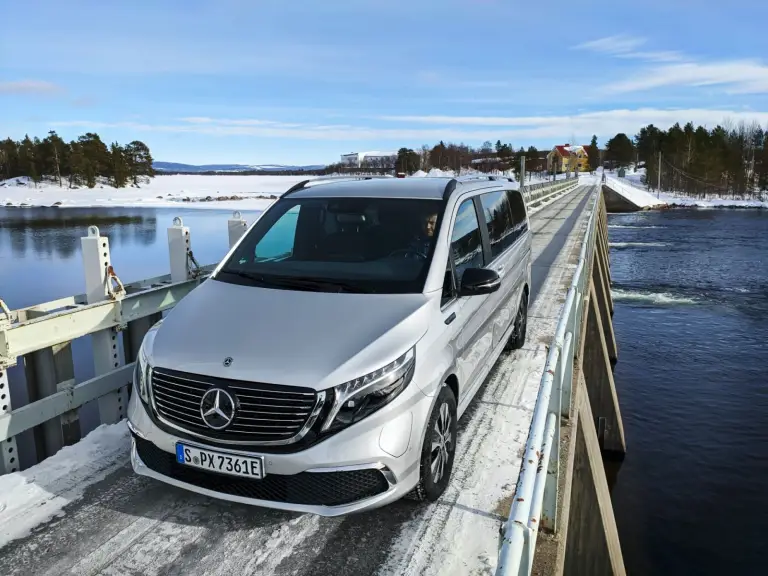 Mercedes EQV winter test - 3