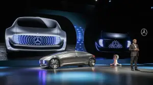 Mercedes F 015 Luxury in Motion Concept - Salone di Detroit 2015 - 1