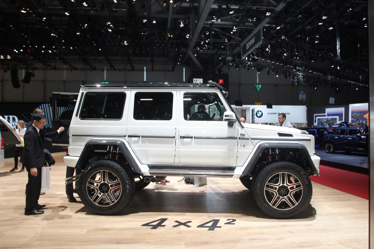 Mercedes G500 4x4 concept - Salone di Ginevra 2015