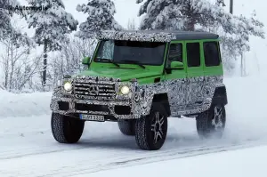 Mercedes G63 AMG 4x4 - Foto spia 15-01-2015