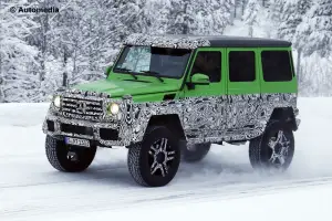 Mercedes G63 AMG 4x4 - Foto spia 15-01-2015