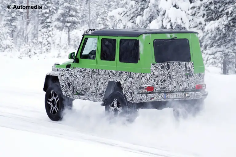 Mercedes G63 AMG 4x4 - Foto spia 15-01-2015 - 7