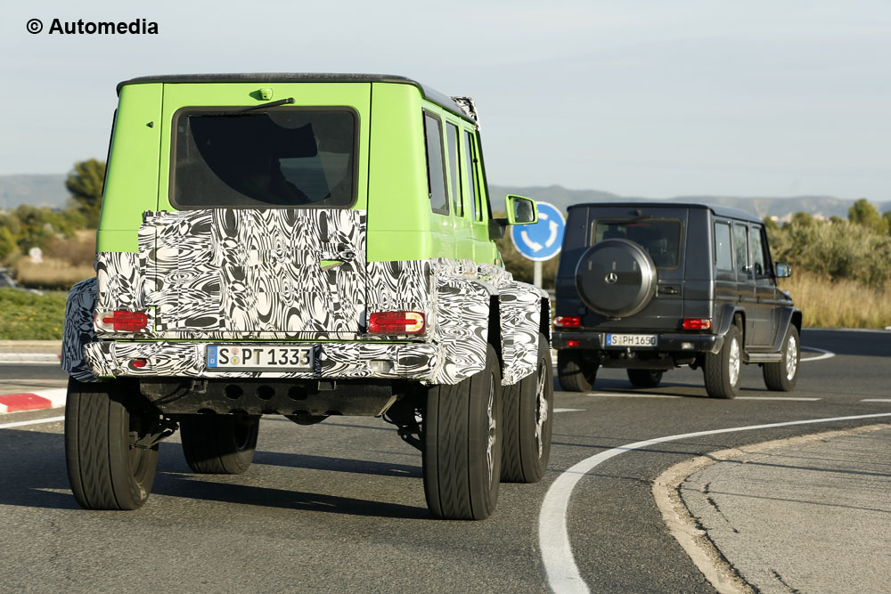 Mercedes G63 AMG 4x4 Green Monster