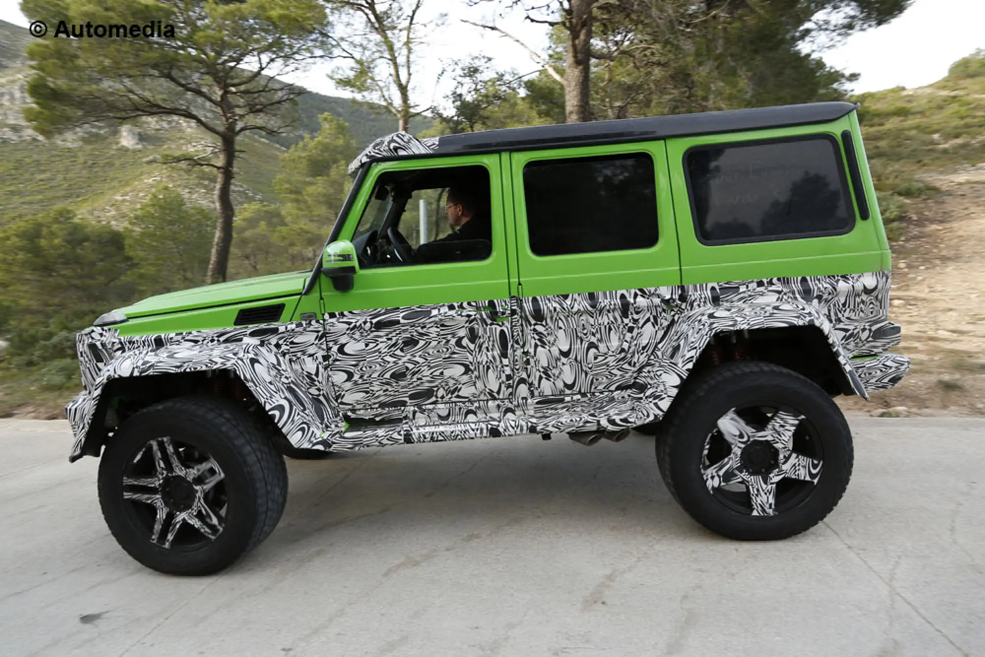 Mercedes G63 AMG 4x4 Green Monster - 5