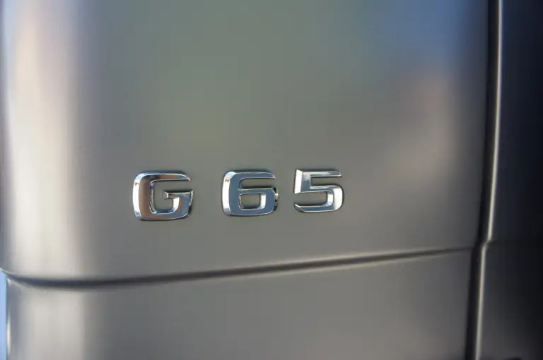 Mercedes G65 V12 Amg SW  Prime impressioni di guida - 6