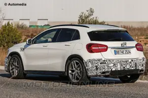 Mercedes GLA 45 AMG - Foto spia 09-01-2014