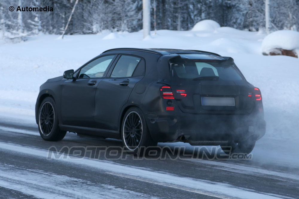 Mercedes GLA 45 AMG - Foto spia 16-01-2013