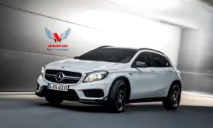 Mercedes GLA 45 AMG rendering