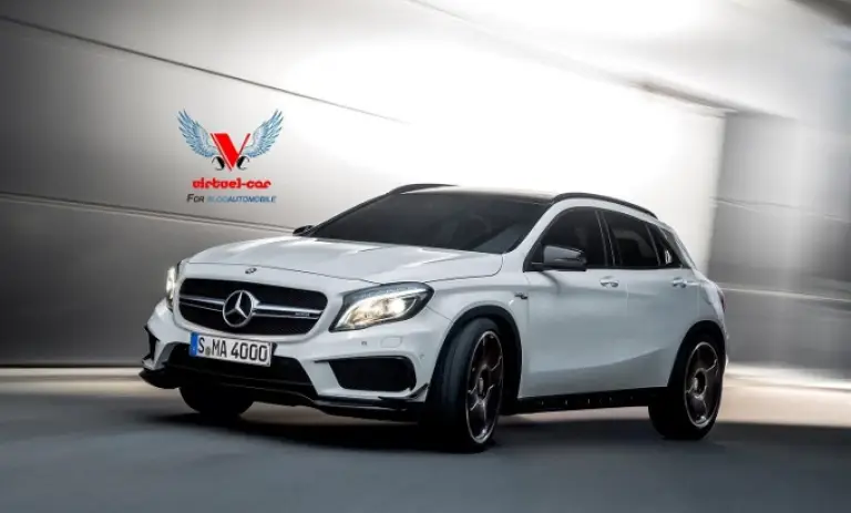 Mercedes GLA 45 AMG rendering - 1