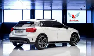 Mercedes GLA 45 AMG rendering - 2
