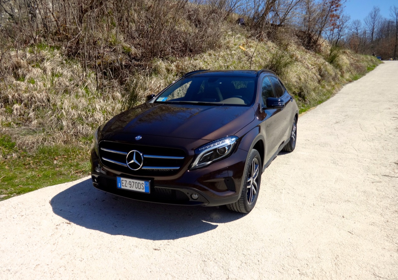 Mercedes GLA Enduro - Primo Contatto