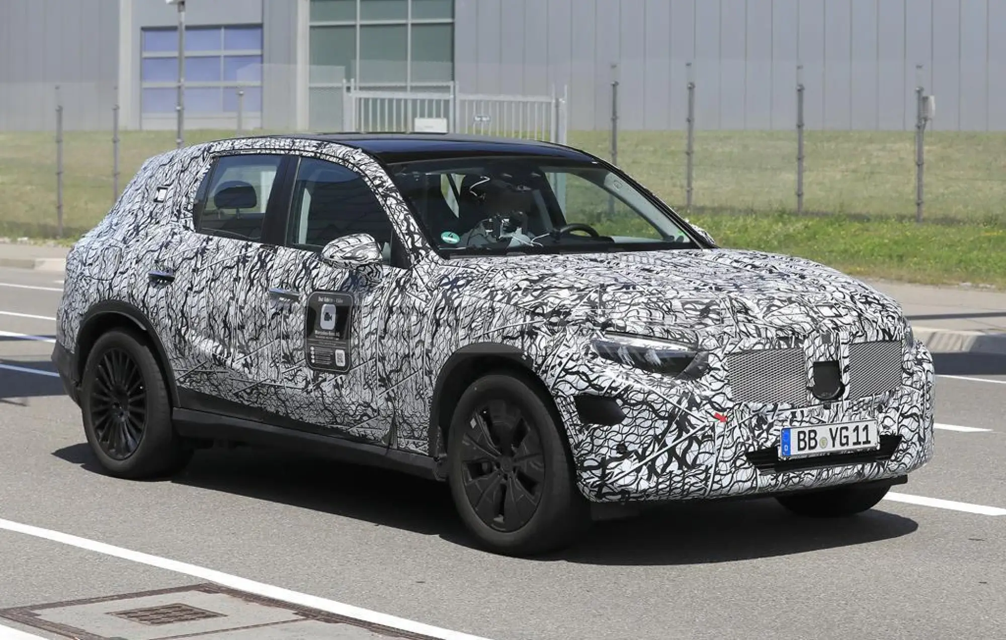 Mercedes GLC 2022 - Foto spia 09-07-2021 - 3