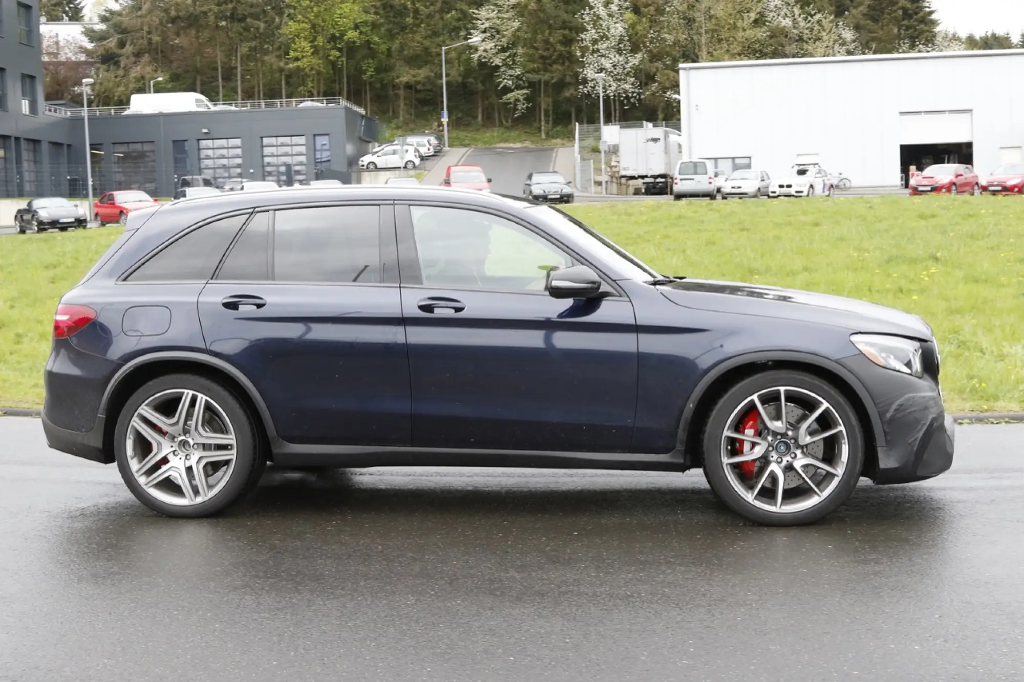 Mercedes GLC 63 AMG - foto spia maggio 2016 - 5
