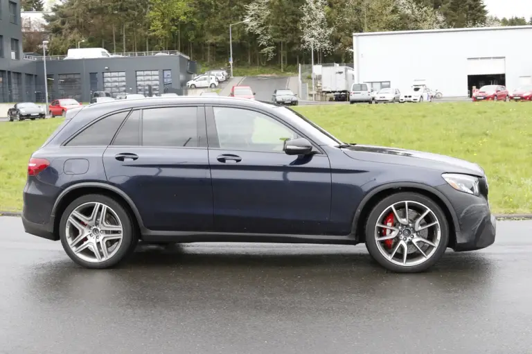 Mercedes GLC 63 AMG - foto spia maggio 2016 - 5