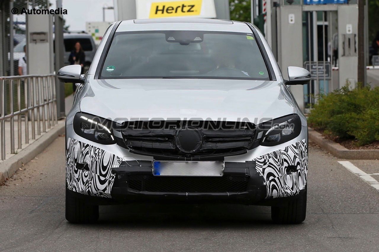 Mercedes GLC Coupe - Foto spia 26-08-2015