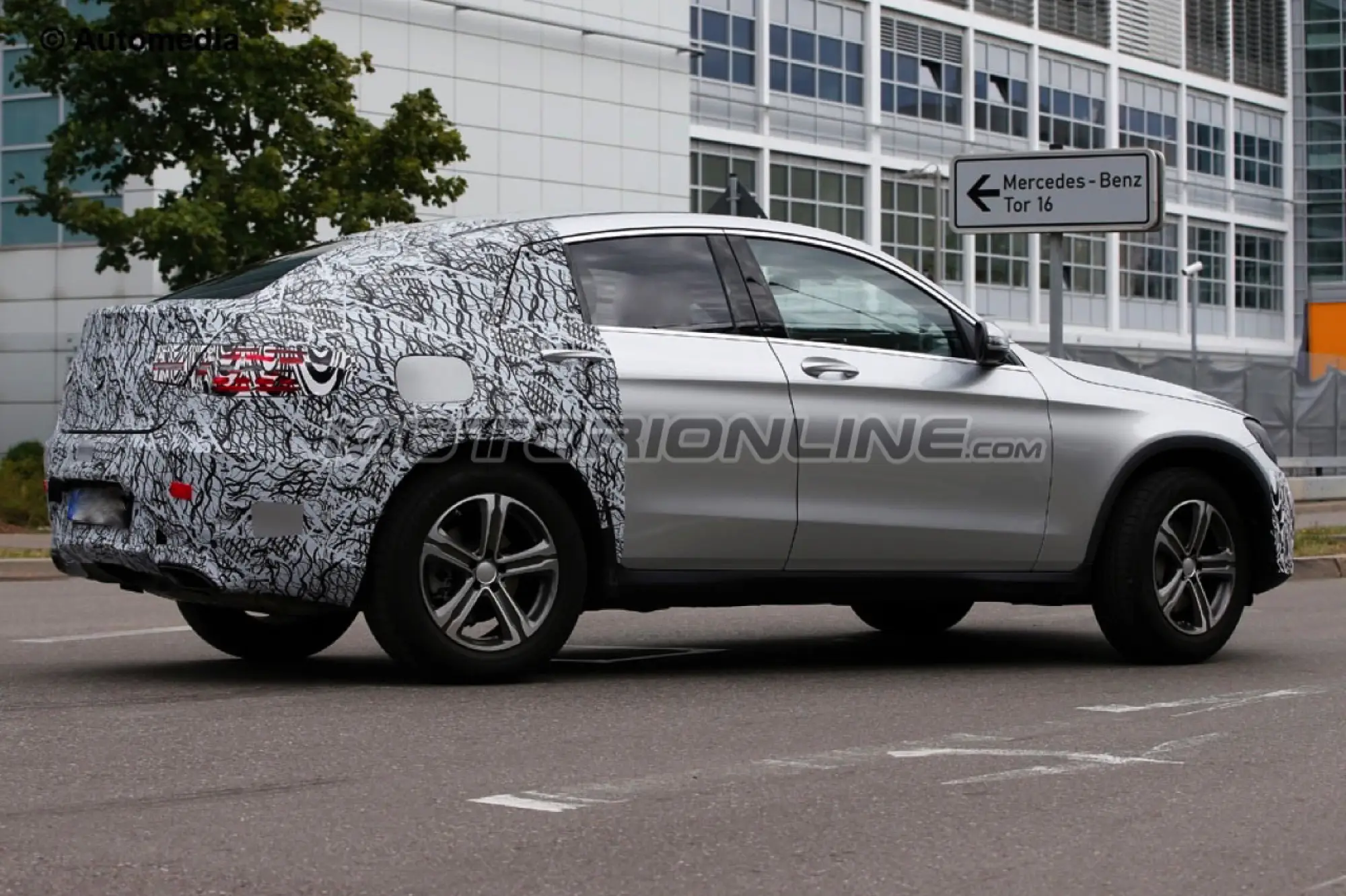 Mercedes GLC Coupe - Foto spia 26-08-2015 - 6