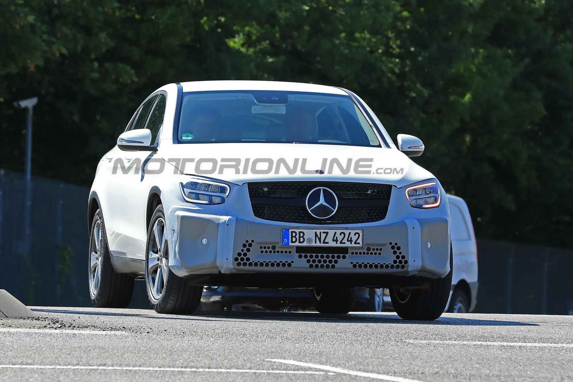 Mercedes GLC Coupe foto spia 5 luglio 2018 - 1