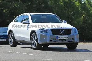 Mercedes GLC Coupe foto spia 5 luglio 2018