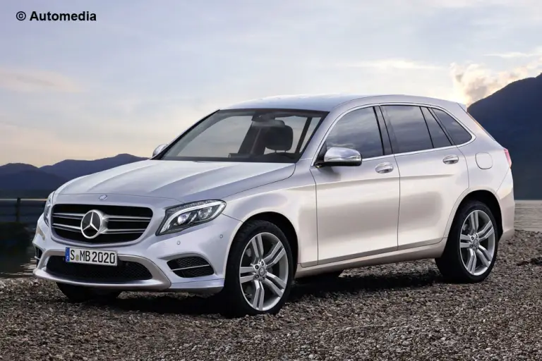 Mercedes GLC e Mercedes GLC Coupe - rendering - 2