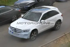 Mercedes GLC facelift - Foto spia 2-5-2018