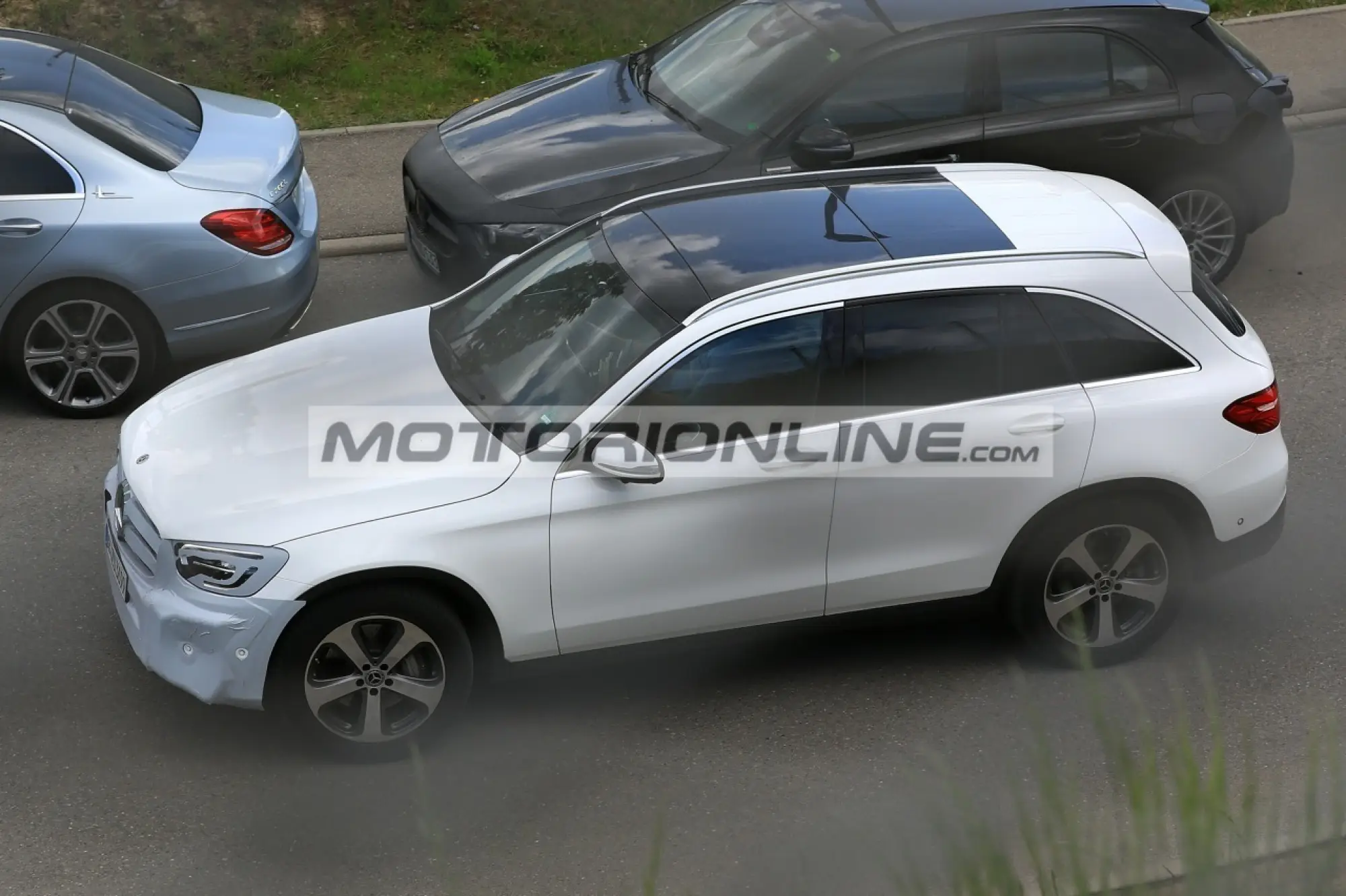 Mercedes GLC facelift - Foto spia 2-5-2018 - 6