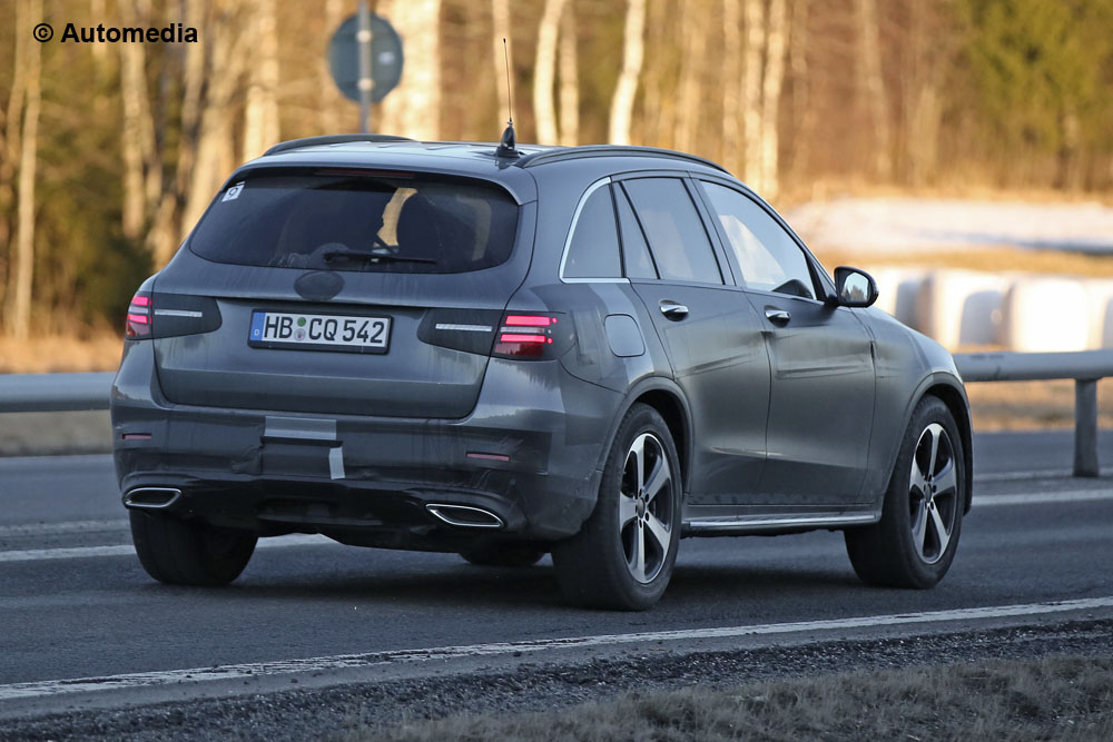Mercedes GLC - Foto spia 18-03-2015