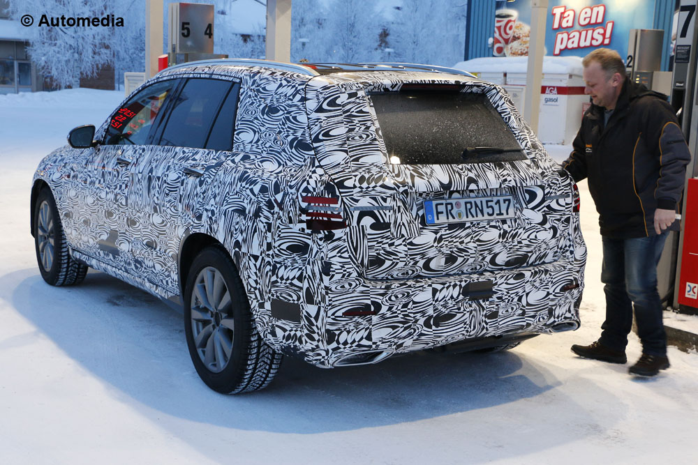 Mercedes GLC - Foto spia 20-01-2015
