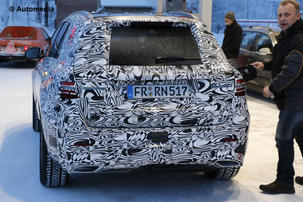 Mercedes GLC - Foto spia 20-01-2015