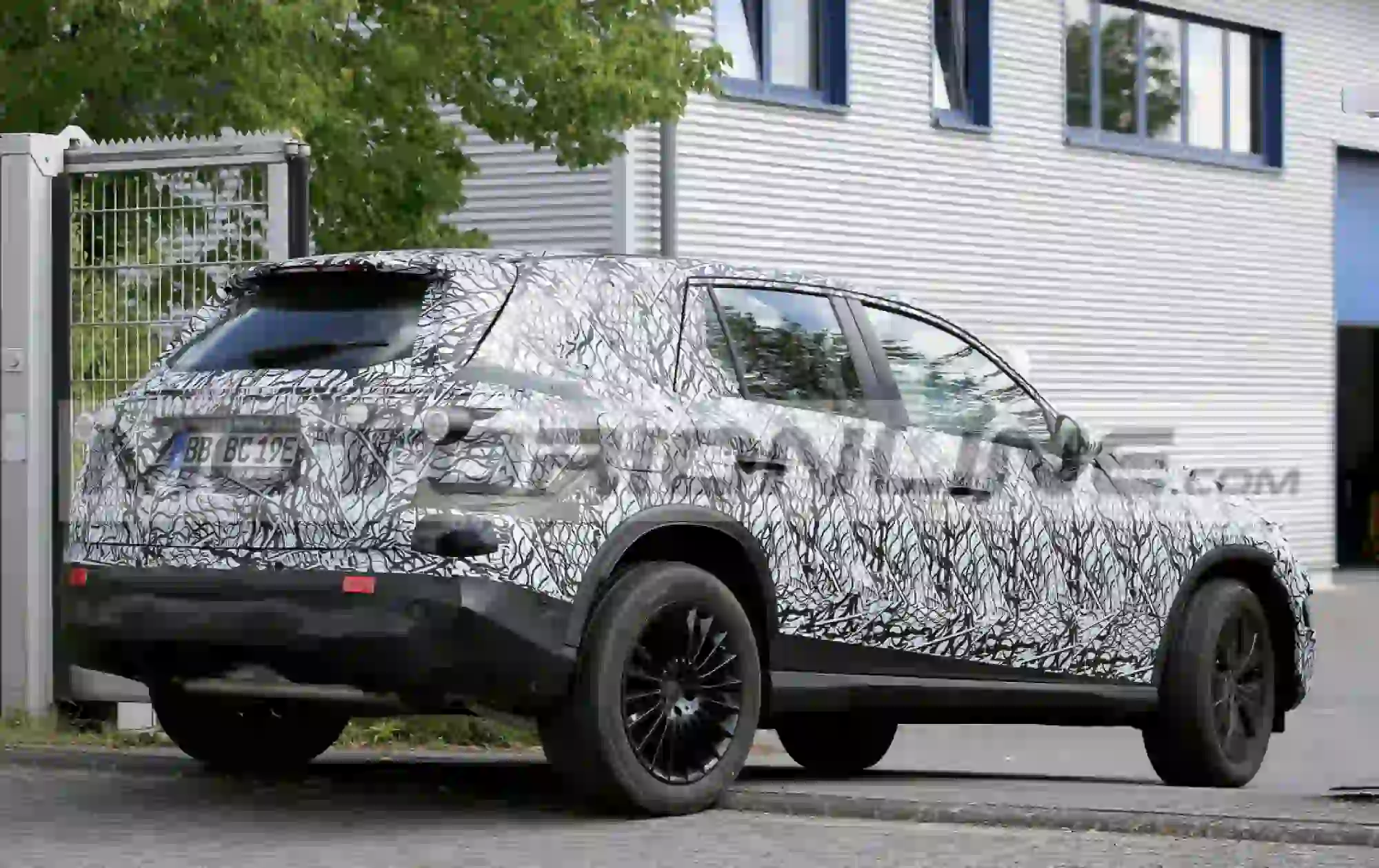 Mercedes GLC - Foto spia agosto 2020 - 4