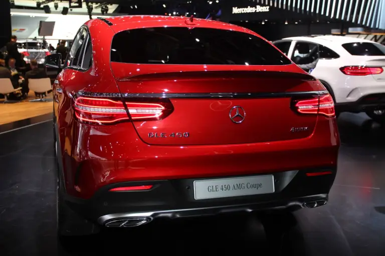 Mercedes GLE 450 AMG Coupe - Salone di Detroit 2015 - 2