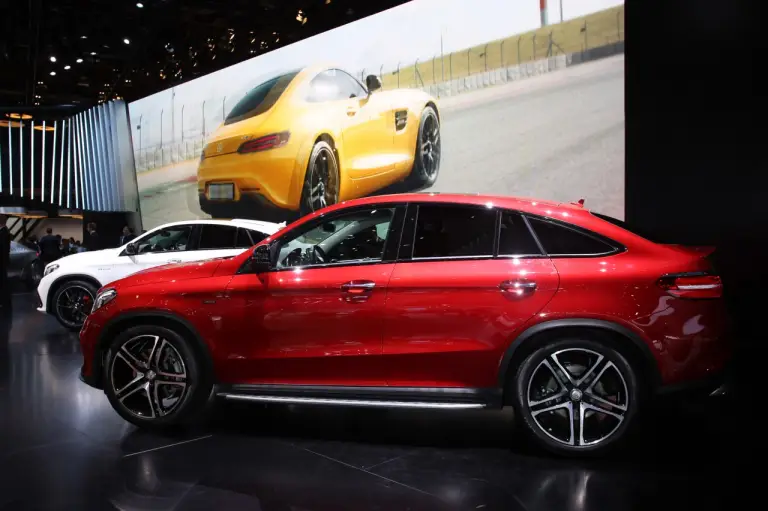 Mercedes GLE 450 AMG Coupe - Salone di Detroit 2015 - 3