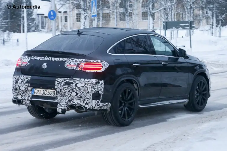 Mercedes GLE 63 AMG Coupe - Foto spia 05-12-2014 - 2