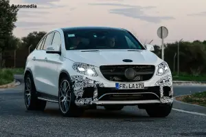 Mercedes GLE 63 AMG Coupe - Foto spia 05-12-2014