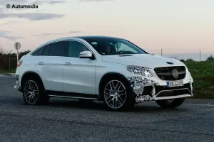 Mercedes GLE 63 AMG Coupe - Foto spia 05-12-2014