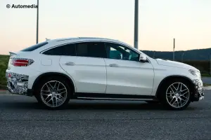 Mercedes GLE 63 AMG Coupe - Foto spia 05-12-2014