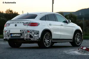 Mercedes GLE 63 AMG Coupe - Foto spia 05-12-2014