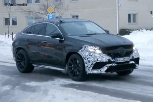 Mercedes GLE 63 AMG Coupe - Foto spia 05-12-2014