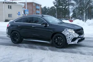 Mercedes GLE 63 AMG Coupe - Foto spia 05-12-2014