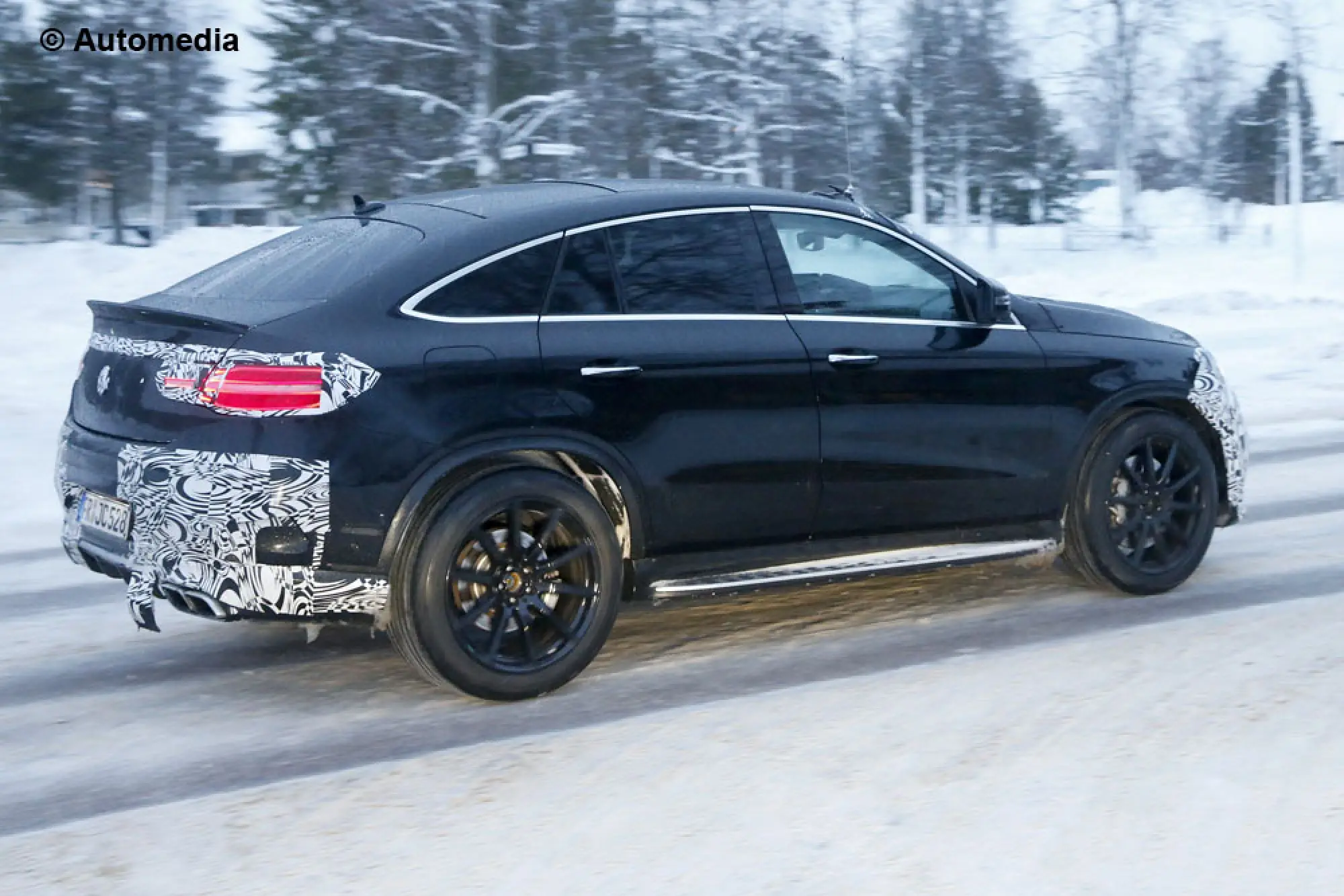 Mercedes GLE 63 AMG Coupe - Foto spia 05-12-2014 - 10