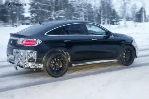 Mercedes GLE 63 AMG Coupe - Foto spia 05-12-2014