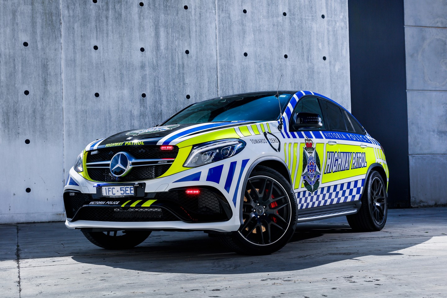 Mercedes GLE 63 AMG S Coupe - Polizia australiana