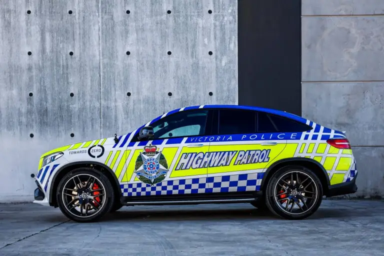 Mercedes GLE 63 AMG S Coupe - Polizia australiana - 3