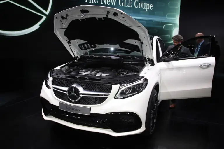 Mercedes GLE 63 Coupe AMG - Salone di Detroit 2015 - 7