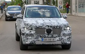 Mercedes GLE foto spia 3 settembre 2016