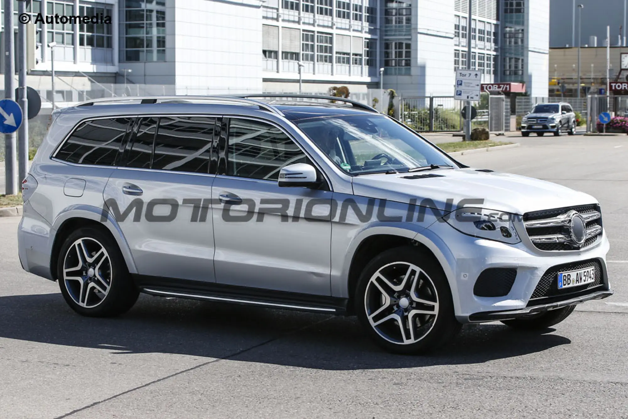 Mercedes GLS - Foto spia 23-09-2015 - 4