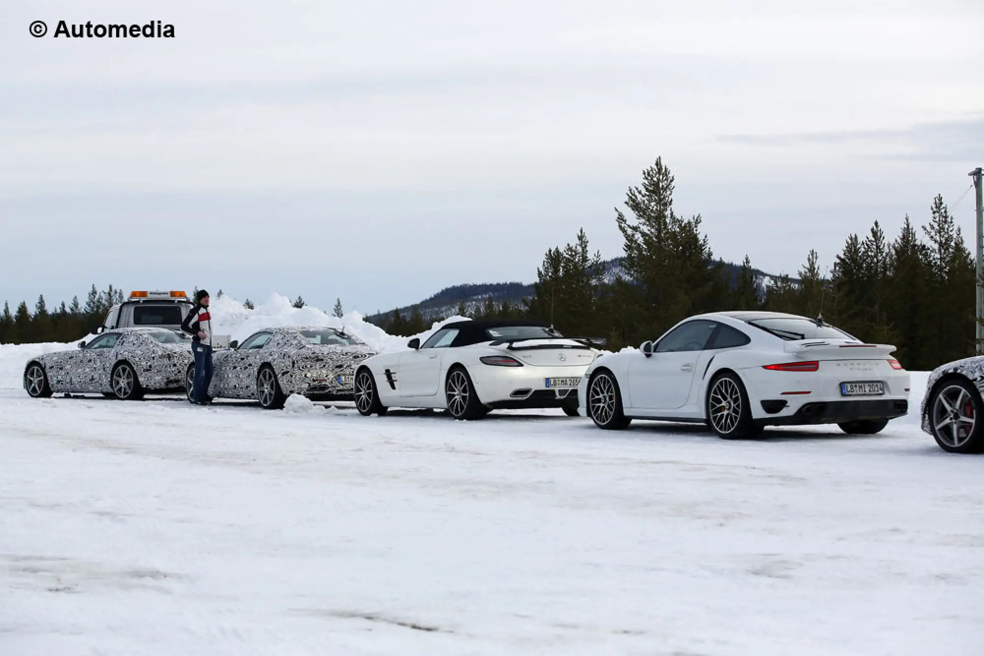 Mercedes GT AMG - Foto spia 03-03-2014 - 2