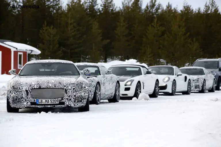Mercedes GT AMG - Foto spia 03-03-2014 - 6