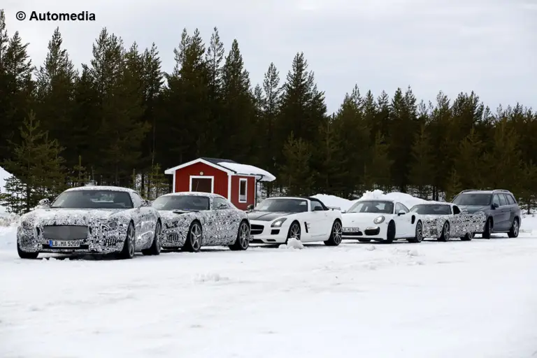 Mercedes GT AMG - Foto spia 03-03-2014 - 7