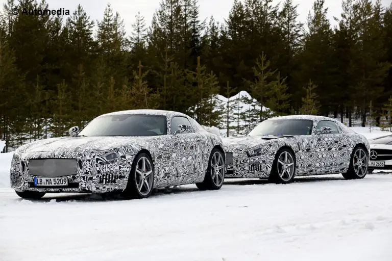 Mercedes GT AMG - Foto spia 03-03-2014 - 8