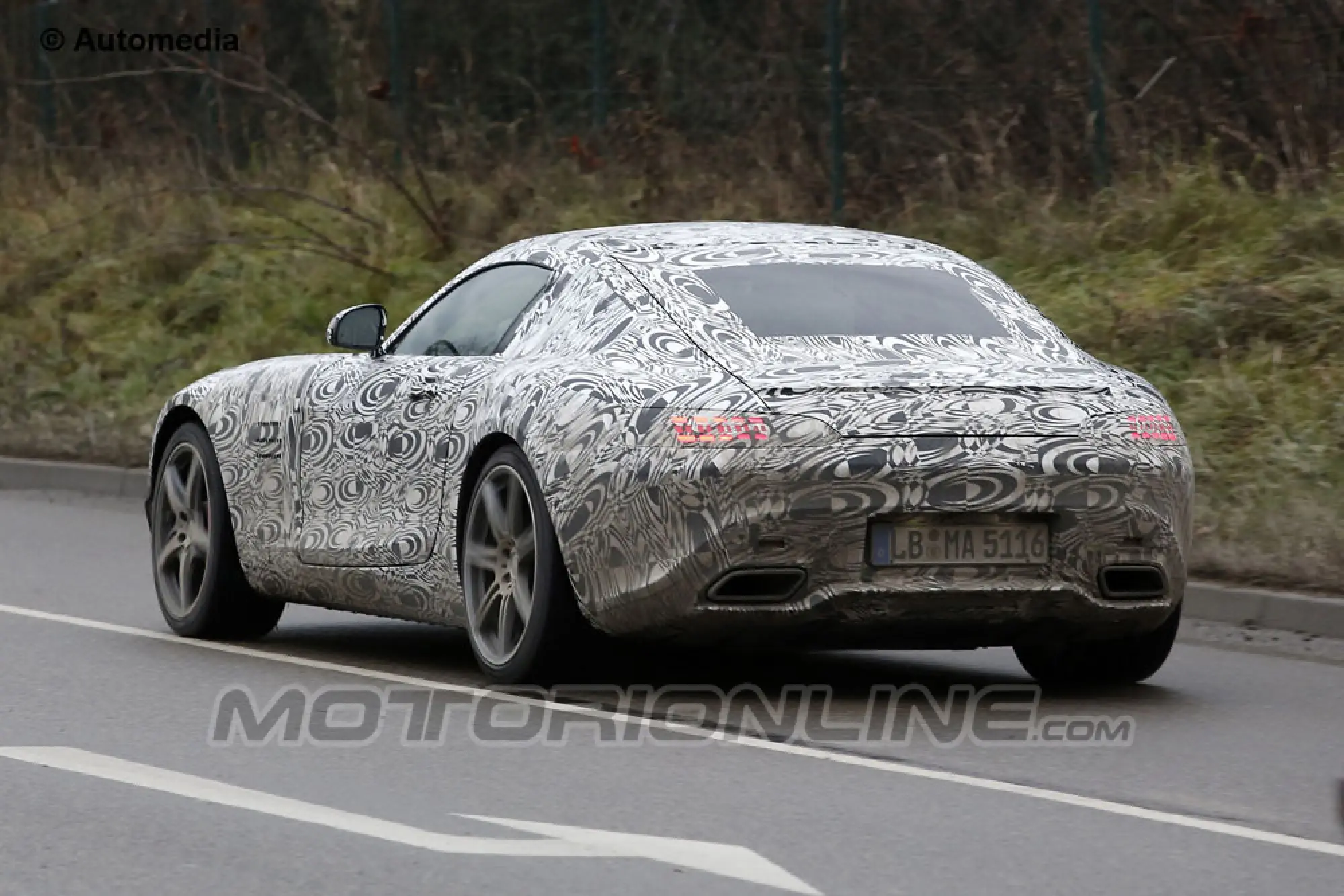 Mercedes GT AMG - Foto spia 16-01-2014 - 5